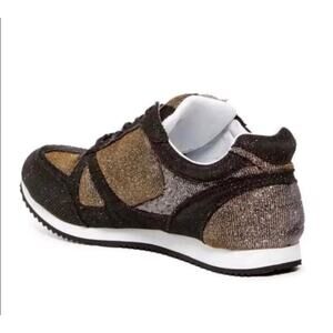 Rachel Zoe Jeni Glitter Fashion Sneakers Shoes